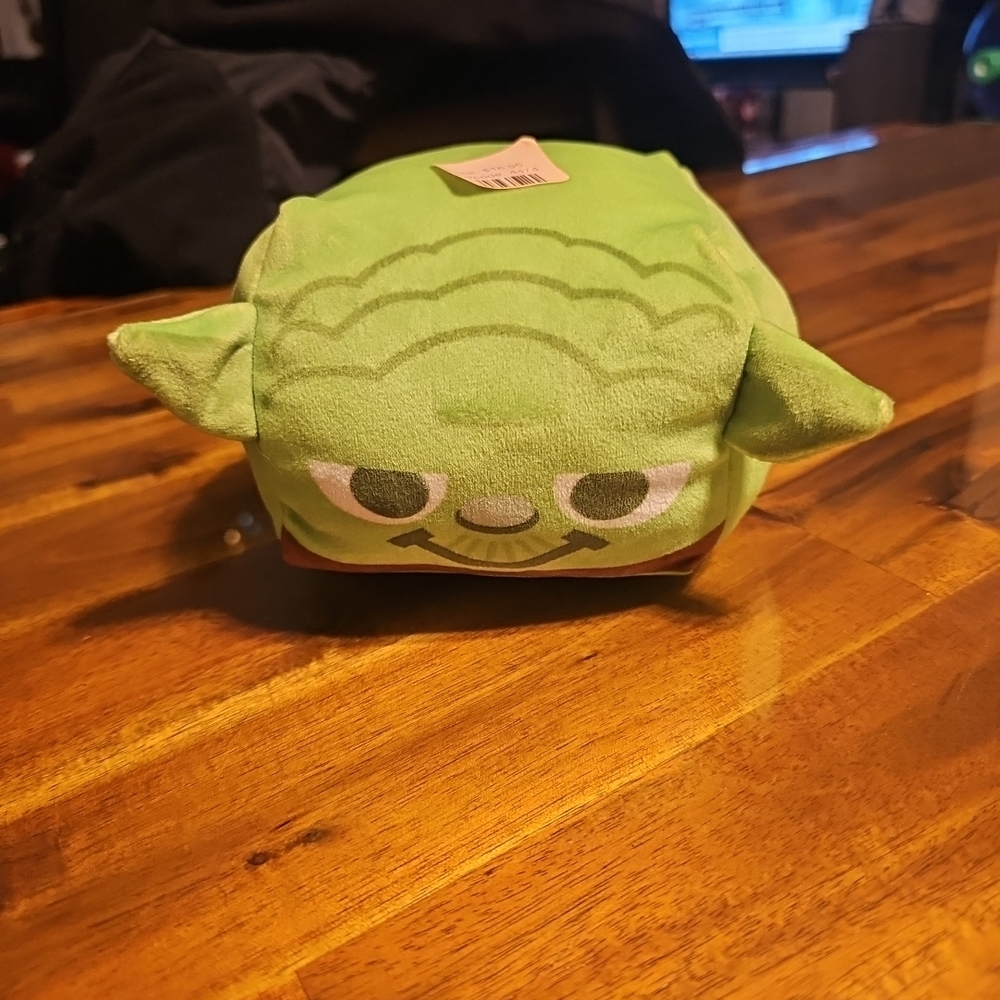 NEW Yoda Star Wars Plushie Marshmallow Stuffed Animal Plush Toy Lucasfilm Disney